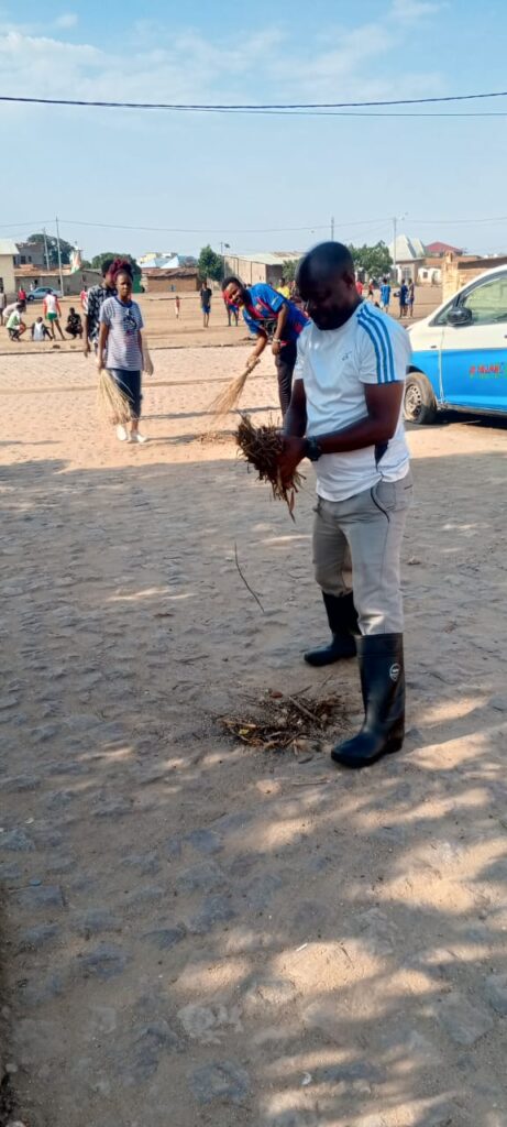 Kinama : Un effort collectif pour assainir la zone