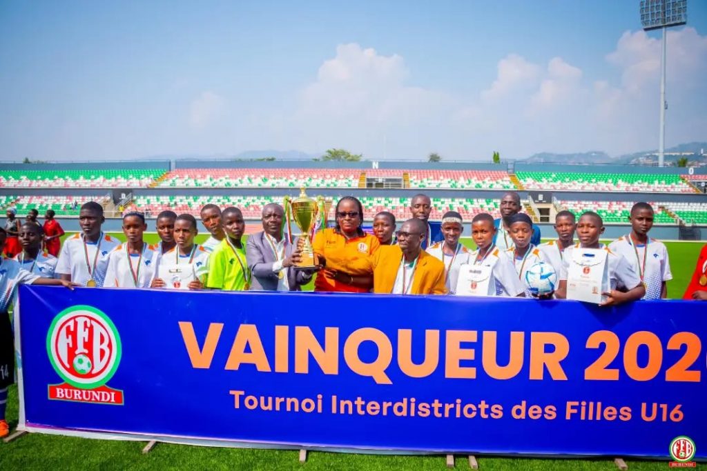 Le Tournoi Interdistrict U16 Féminin Lance une Nouvelle Ère pour le Football Burundais