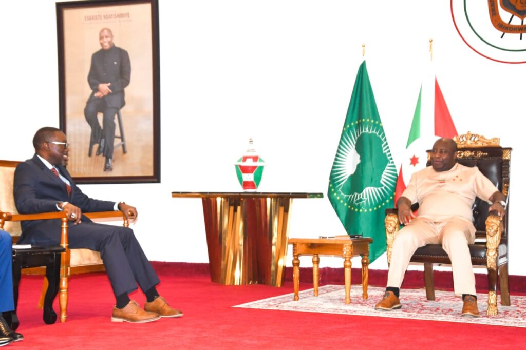 Progrès macroéconomiques et efforts de paix du Burundi salués à la Présidence