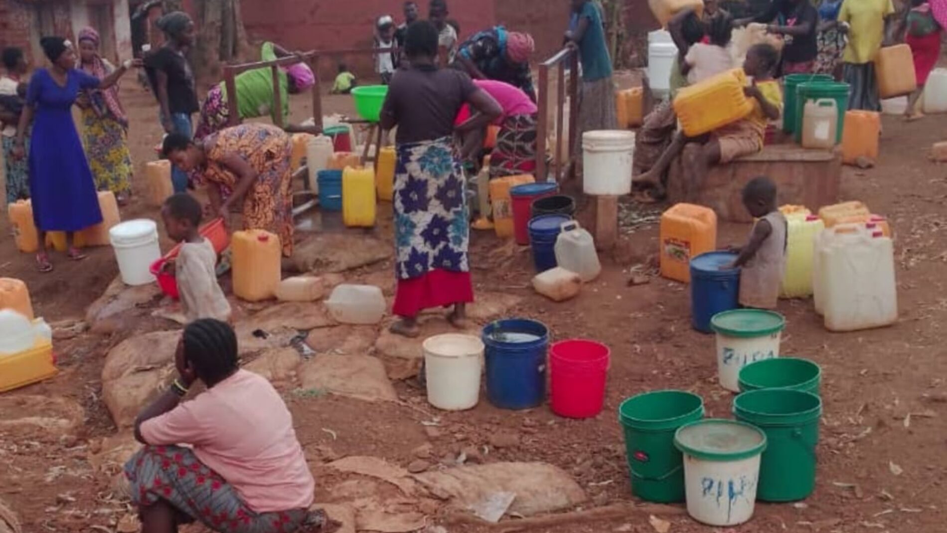 Crise d'eau sévère au camp de réfugiés de Musasa au Burundi