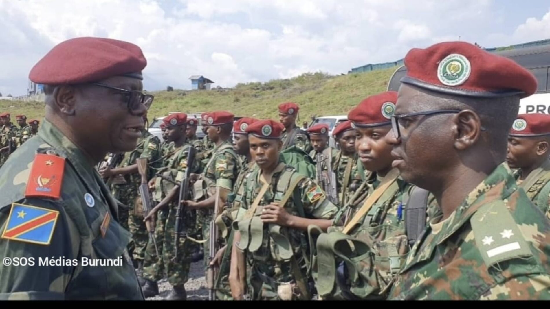 Deux officiers burundais arrêtés en RDC pour suspicion de fuite d'informations ayant mené à une frappe du M23