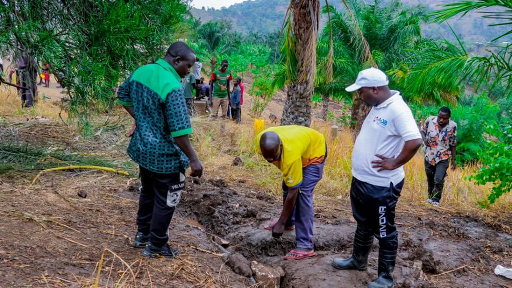 Restauration du réseau d'eau à Bubanza