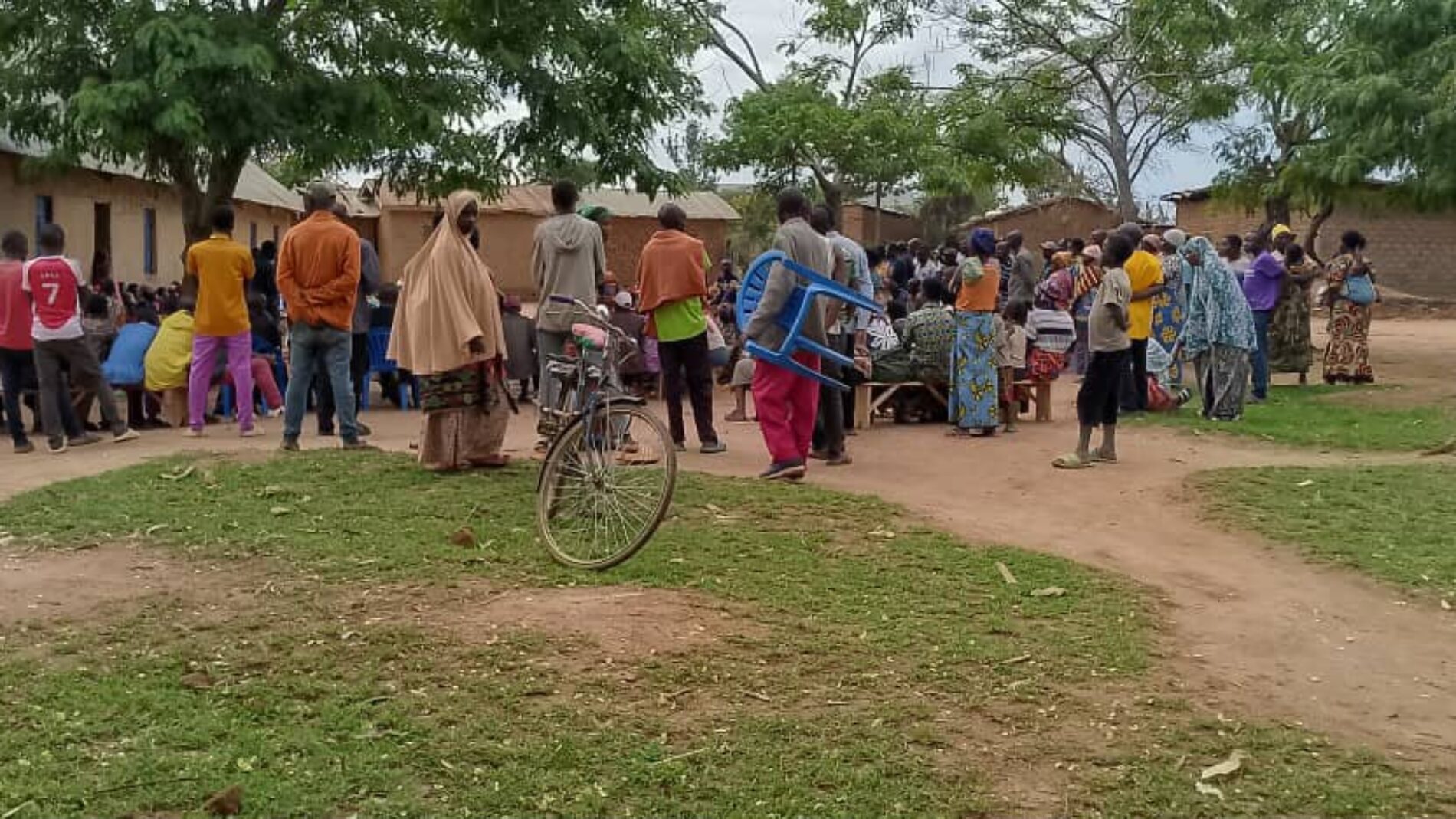 Campagne de vaccination contre la rougeole à Nakivale