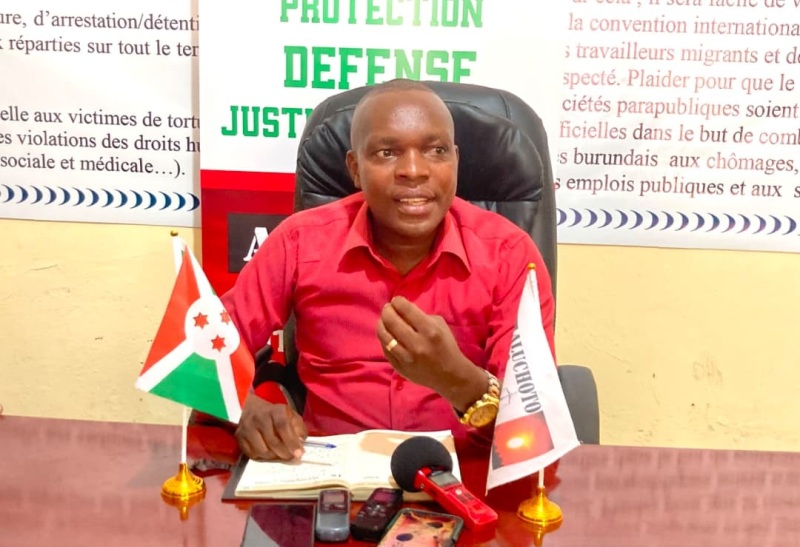 Aluchoto demande au gouvernement burundais de renforcer la protection face aux incendies destructeurs