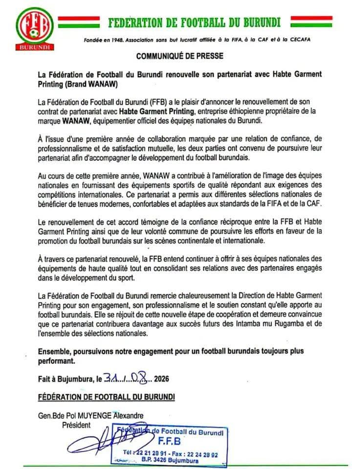 La FFB Renforce son Partenariat avec WANAW pour une Année Supplémentaire