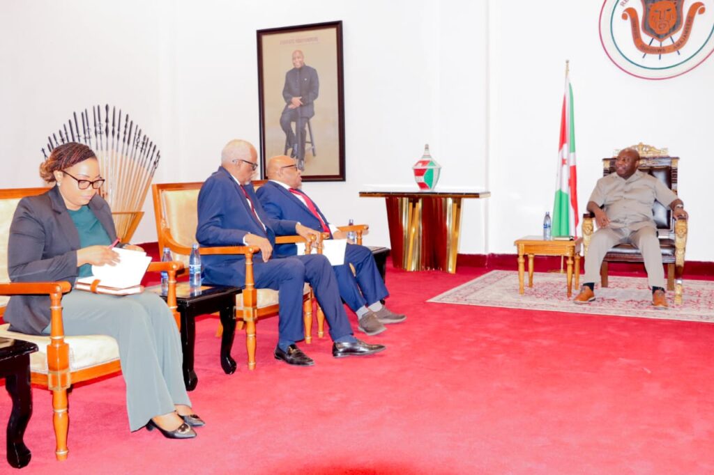 Le Burundi, pilier de la paix africaine : Rencontre entre le Président Ndayishimiye et les Nations Unies/Union Africaine
