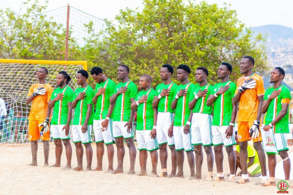Match nul entre le Burundi et l'Ouganda en qualifications de beach soccer
