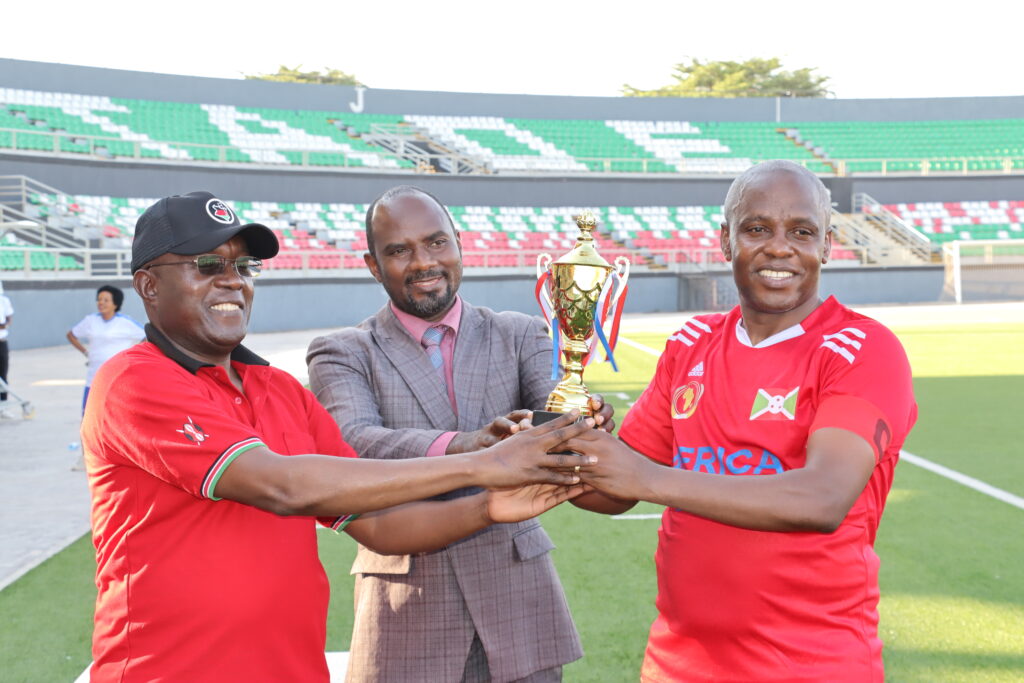 Match de Football Symbolique pour la Clôture de la Journée de l'Afrique à Bujumbura