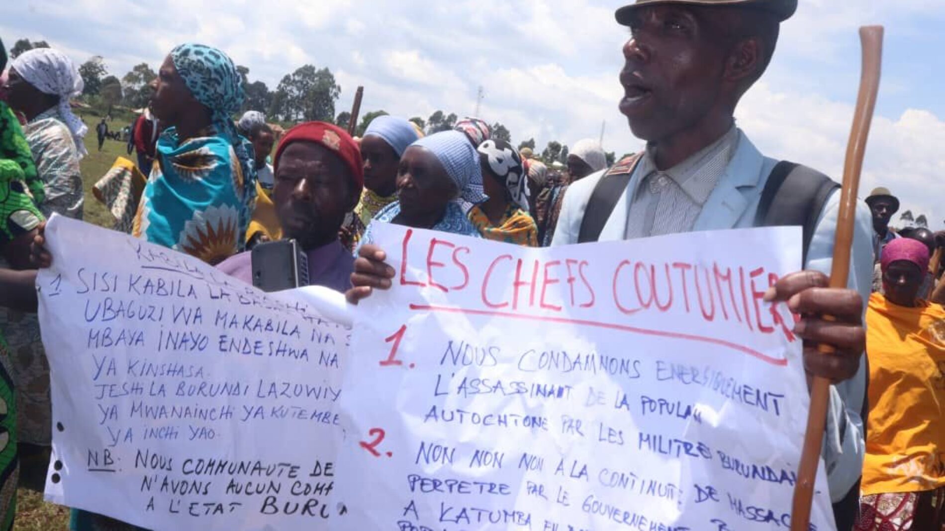 Double homicide et six blessés dans des bombardements à Minembwe, dans l'est de la RDC