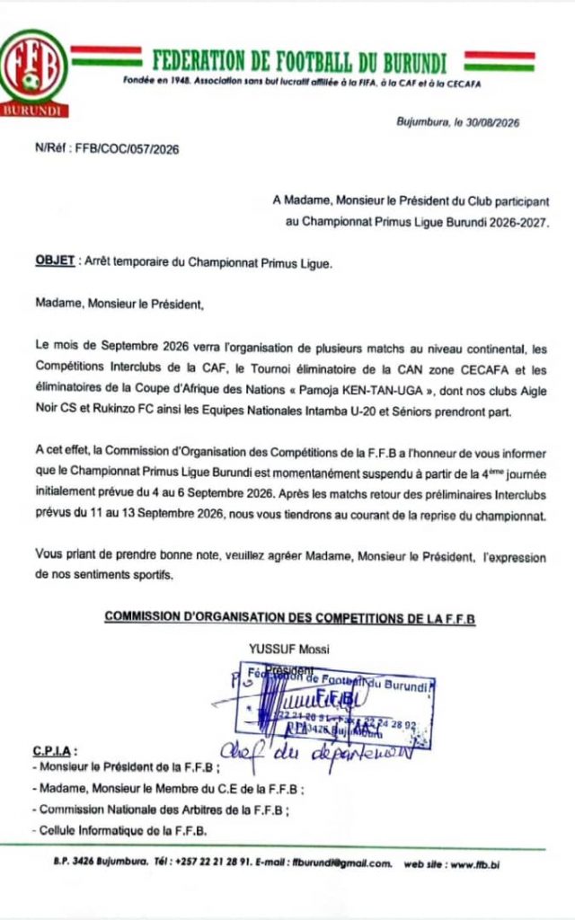 La Primus Ligue fait une pause pour les compétitions africaines