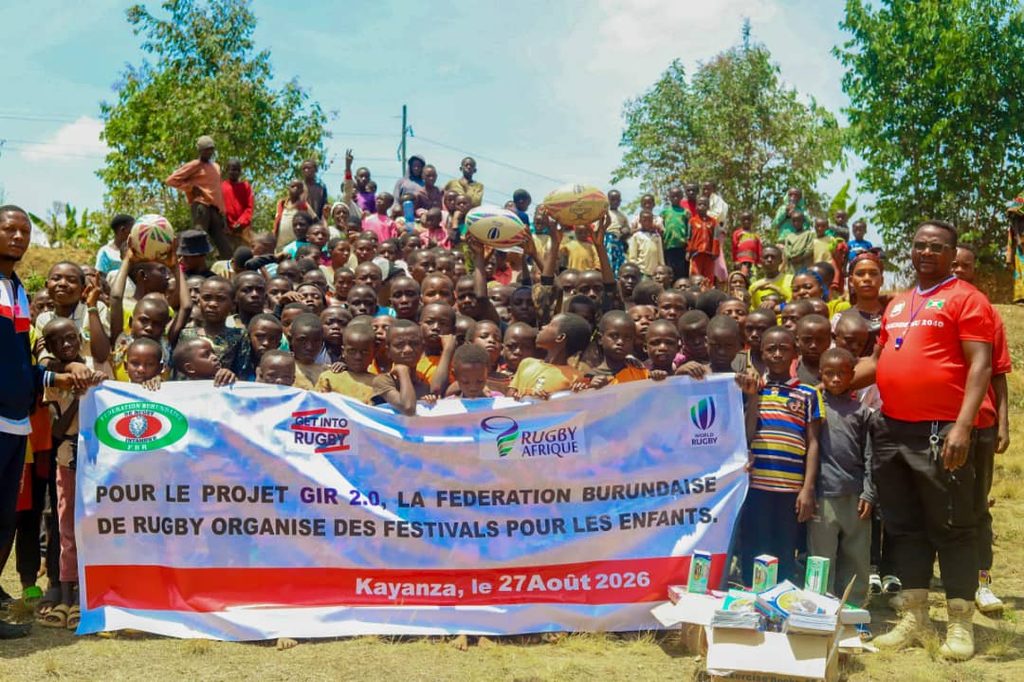 Le programme "Get into Rugby" au Burundi : une initiative pour l'avenir du rugby national