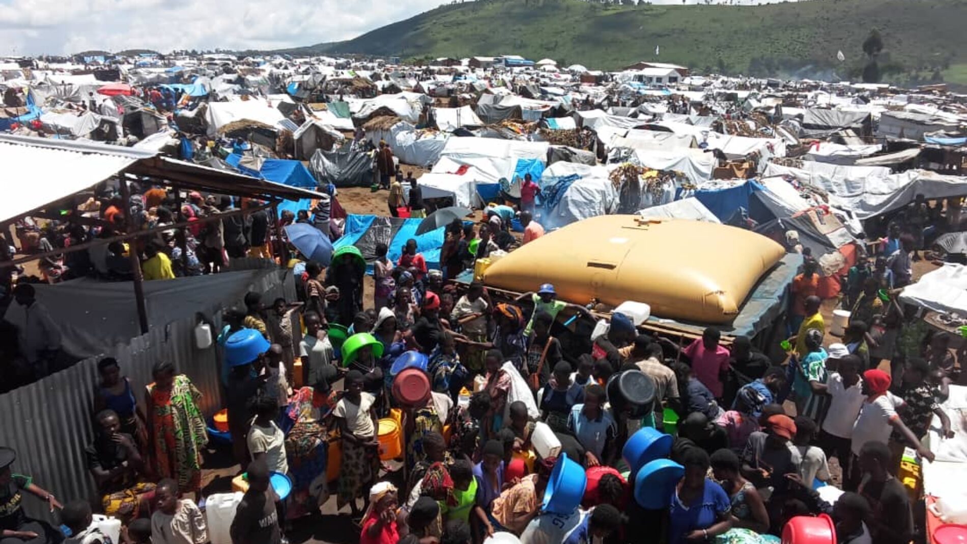 Crise d'eau au camp de réfugiés de Musasa : une solution d'urgence, des inquiétudes persistantes
