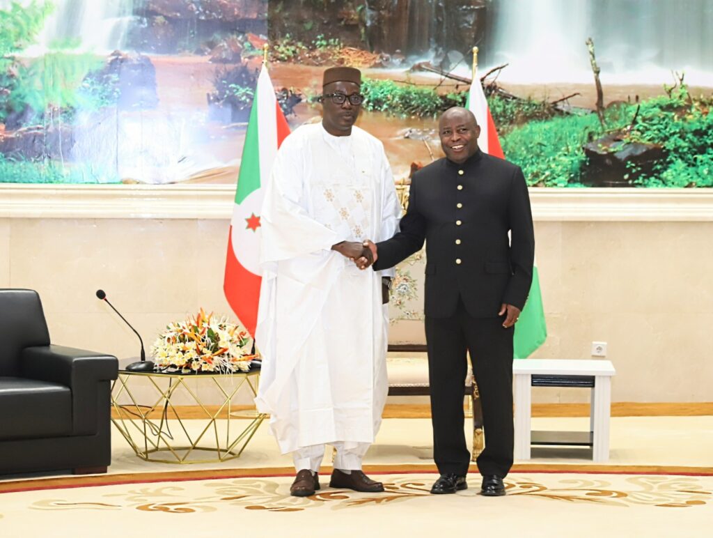 Trois nouveaux ambassadeurs accrédités au Burundi pour renforcer la coopération bilatérale
