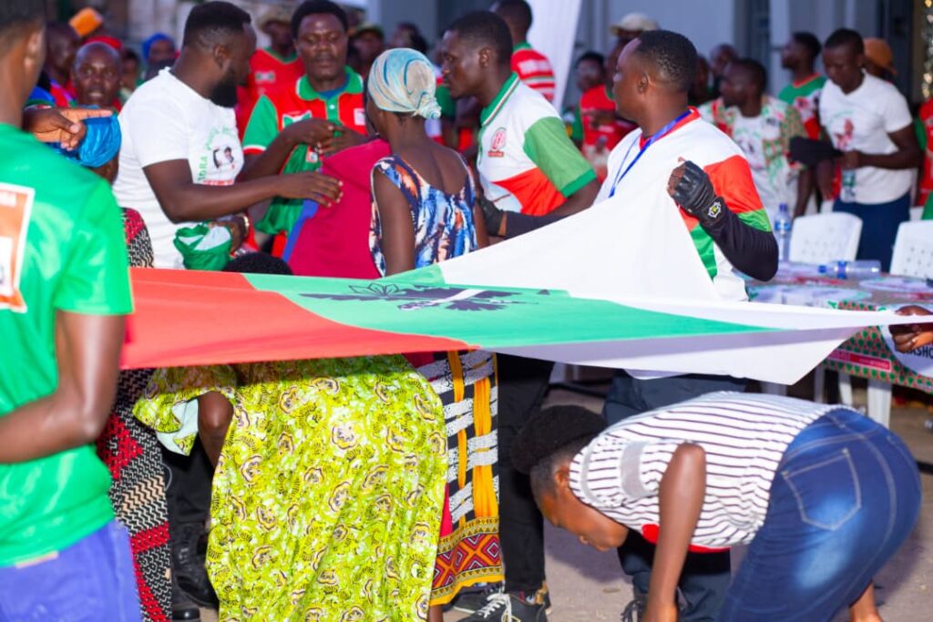 Marche des Imbonerakure à Kibenga : Paix, Sécurité et Renouvellement